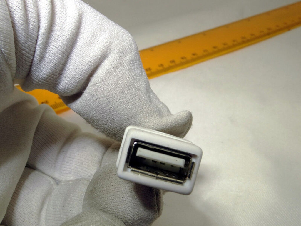 Female USB to Micro USB Male Data Charge Cable camera  4" long