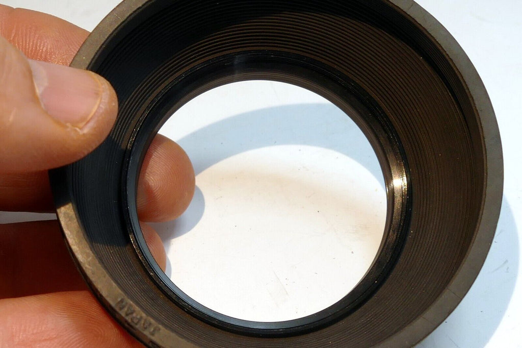 52mm Lens Hood Shade rubber threaded screw in for 50mm f1.4