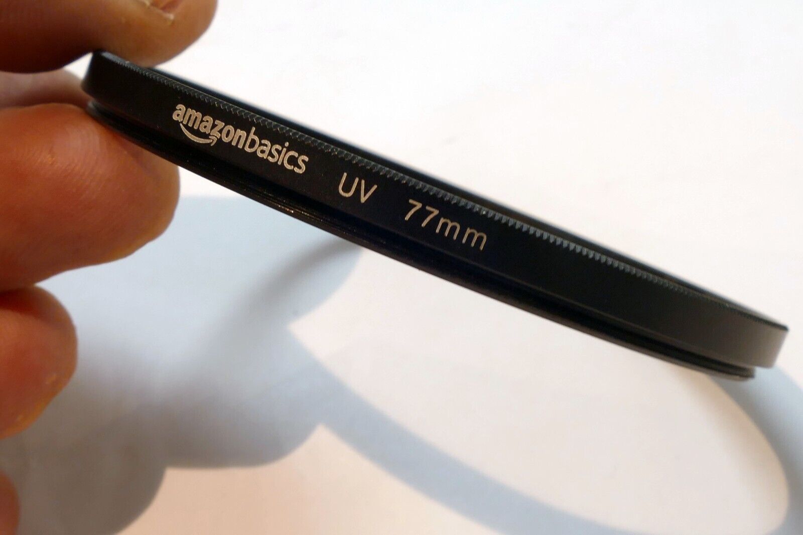 Amazon Basics 77mm UV Filter Clear  protection