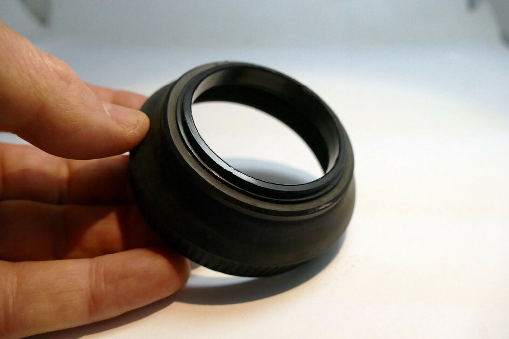 52mm rubber lens hood shade for normal 50mm f1.8 to medium telephoto 85mm f2.8