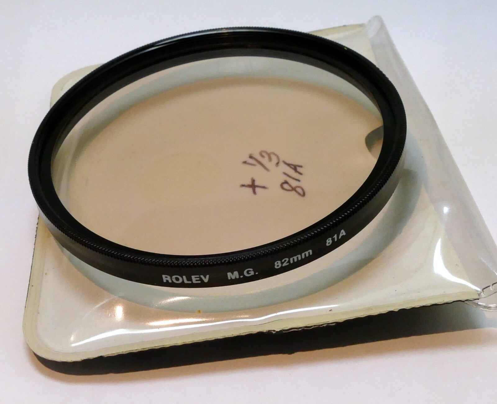 Rolev 82mm 81A Filter MG 1/3 F stop X