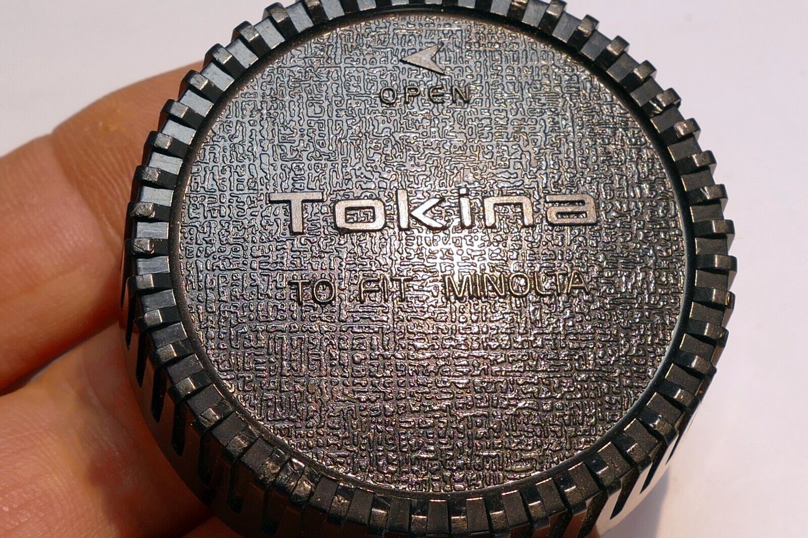 Tokina MD Rear Lens Cap Bayonet for 35mm 80-200mm 28-70mm AT-X Manual Focus