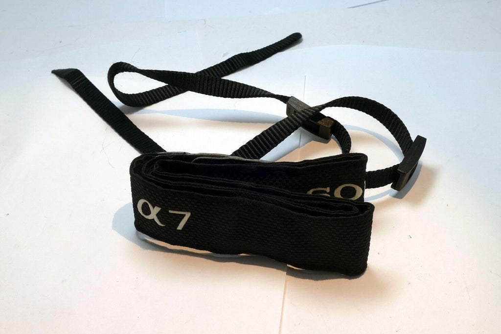 Sony Alpha α7  Shoulder Camera  Strap Nylon canvas original checkered  1" wide
