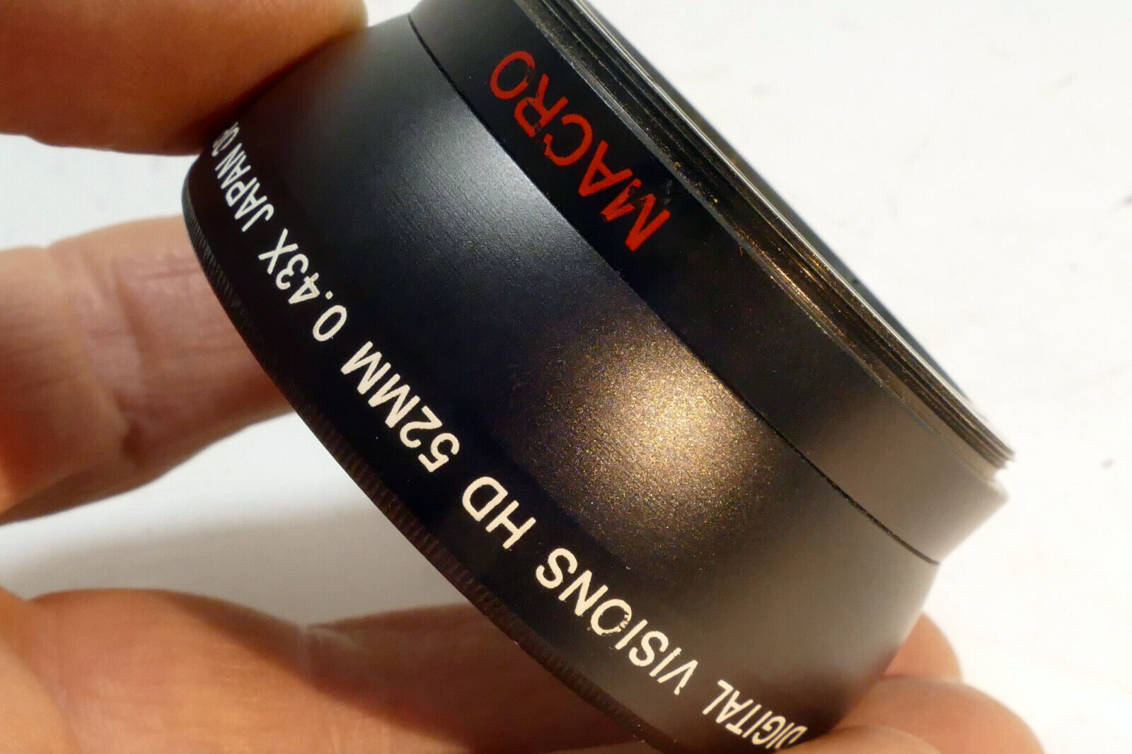 Digital Visions HD 52mm Wide angle Lens 0.43X with macro