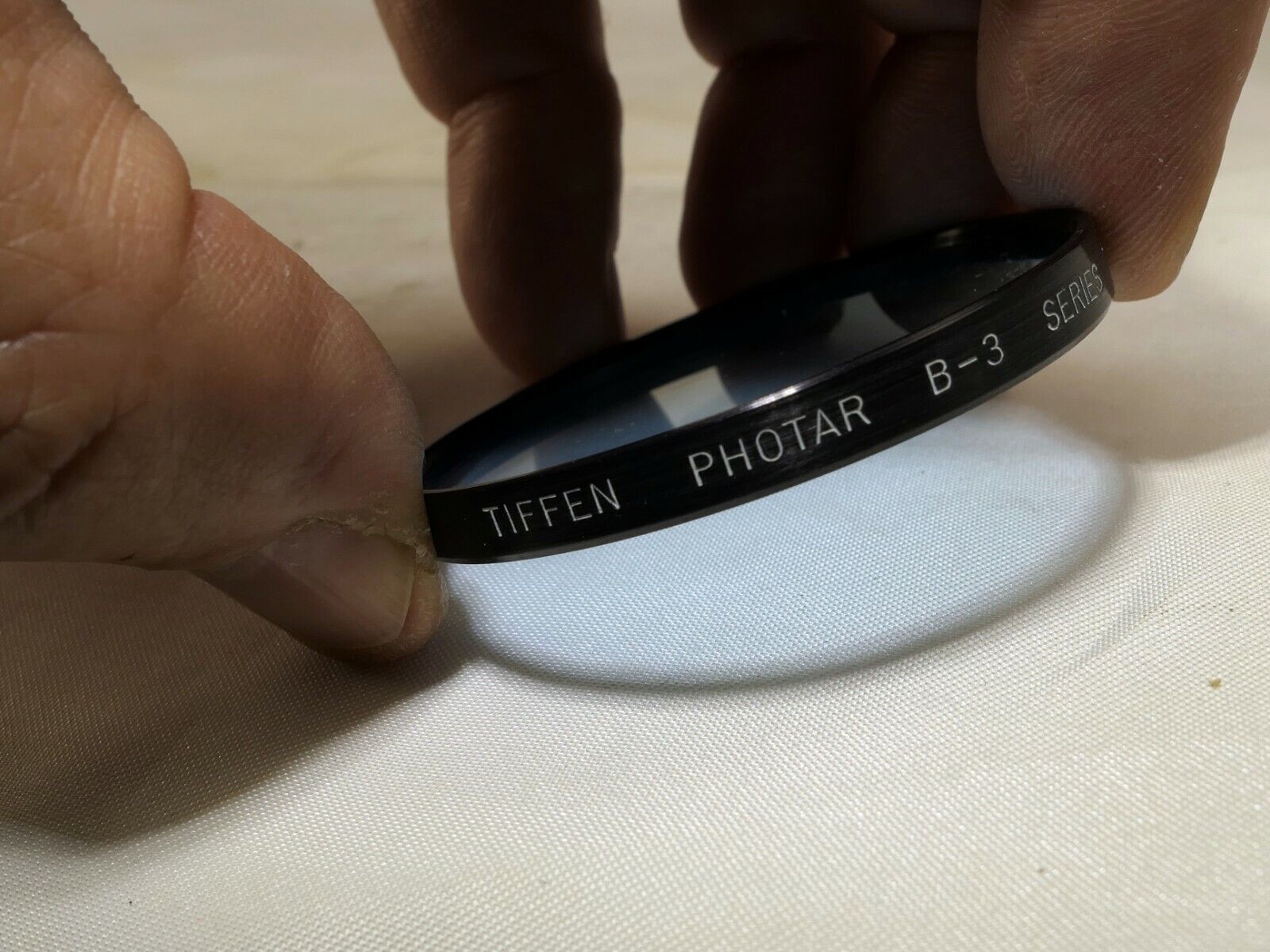 Tiffen Photar B-3 50.5mm OD SERIES 7 VII Filter (drop in type) cooling blue