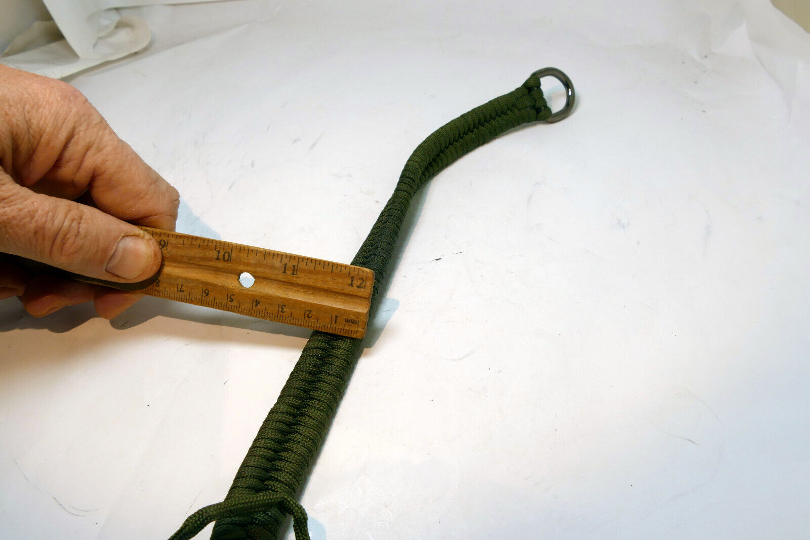 Paracord Hand Camera strap green khaki camo sturdy