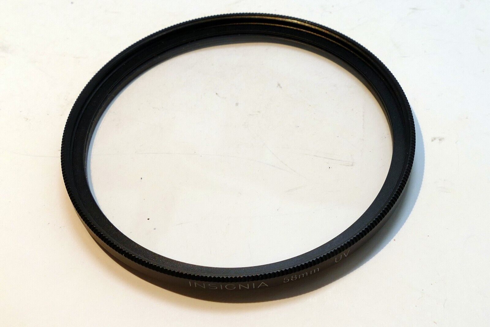 Insignia UV 58mm Lens Filter Haze slim profile for wide angle lenses 18-55mm