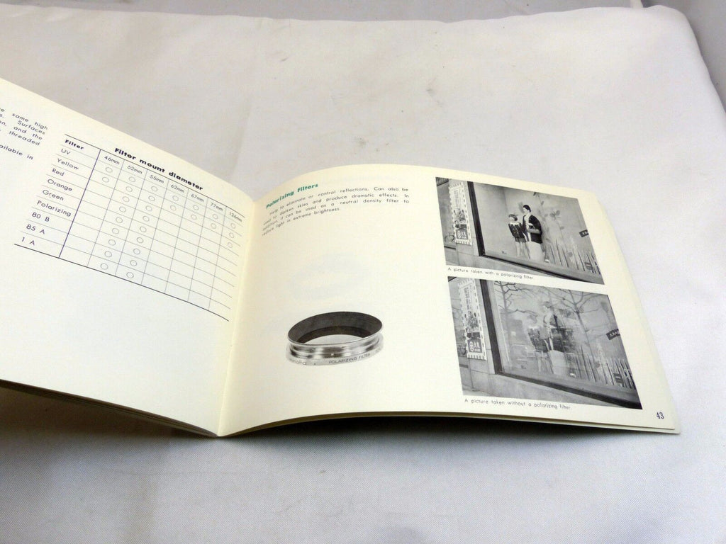 Minolta SRT-101 camera Guide Manual English EN