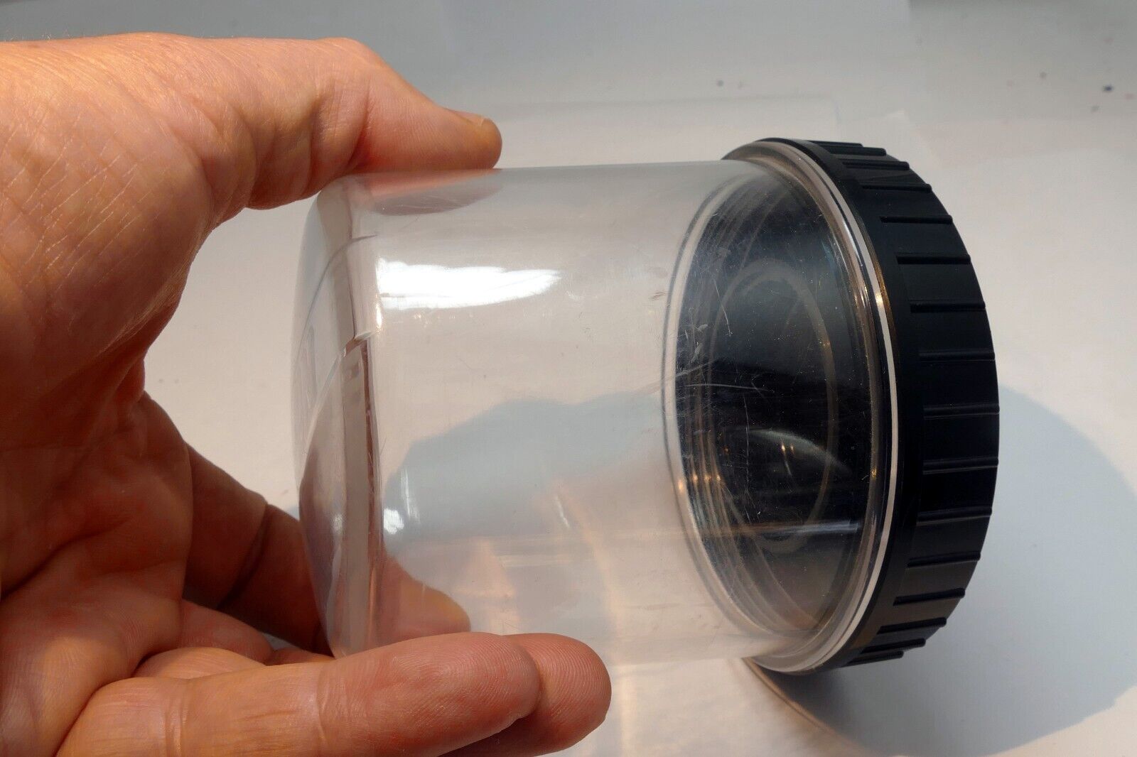 Nikon Clear Plastic Protective Case for 50mm f1.4 Ai-s Ai Nikkor  fits 28mm f2.8