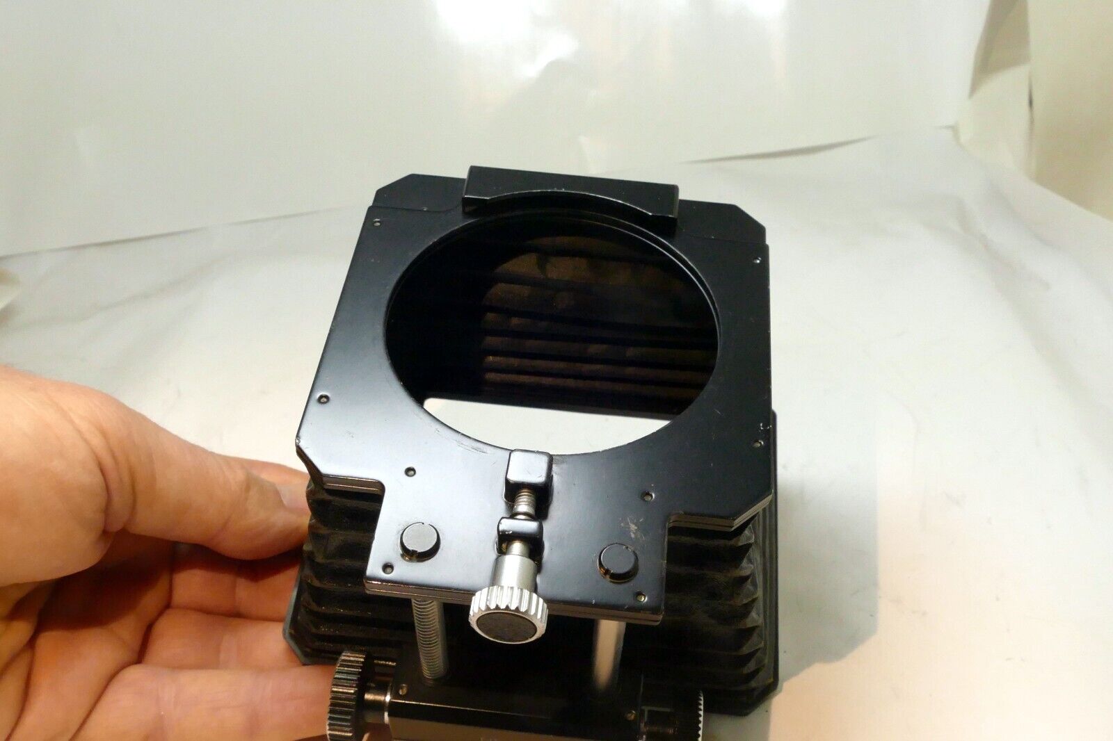 Bronica Lens Hood Shade bellows 150mm 250mm ETRs i 645 - missing lens ring