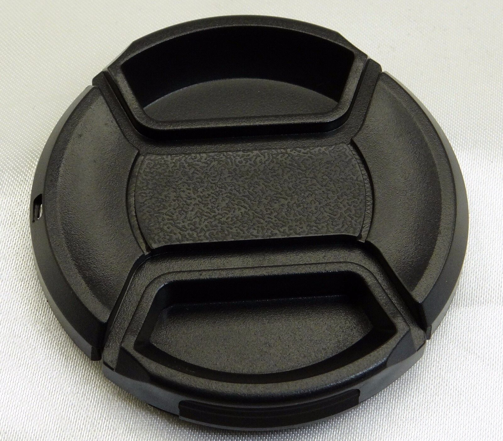 LC-55 55mm Lens Front Cap  Snap on type generic Black plastic