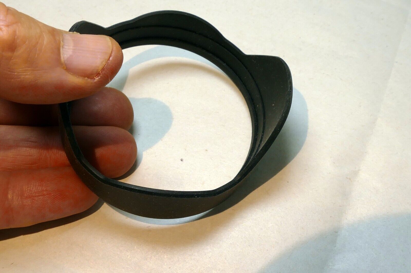 66mm ID Lens Shade rubber slip on type without ring