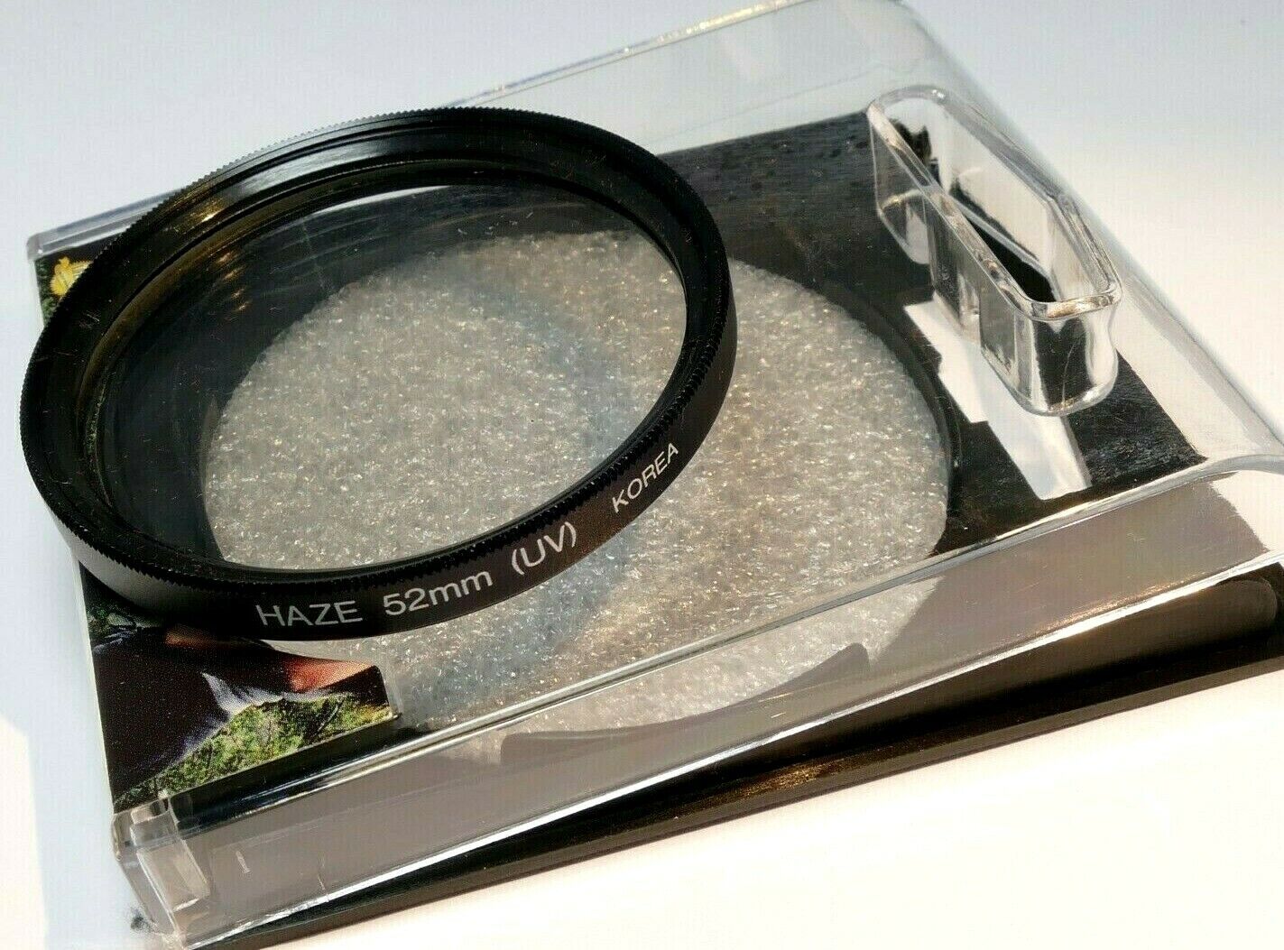 Haze 52mm Filter UV (0) with plastic case made in Korea