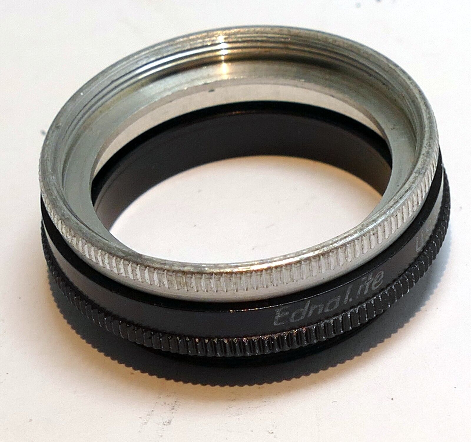 32.5mm to 33.3mm series V 5 filter holder adapter threaded w/ retaining ring 554