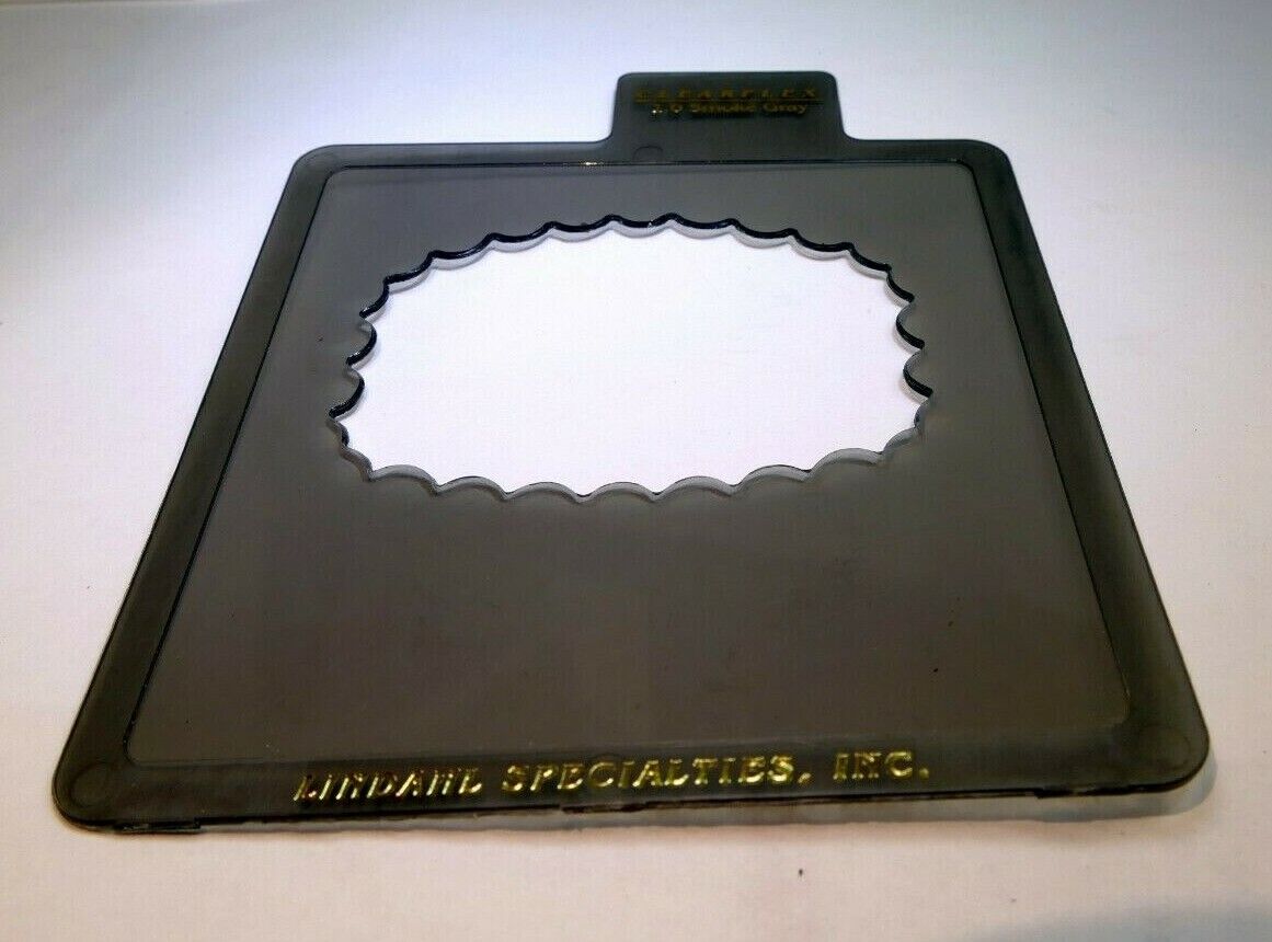 Small Horizontal Group Lindahl Smoke Gray Vignette 4.5X4.5" Clearflex 
