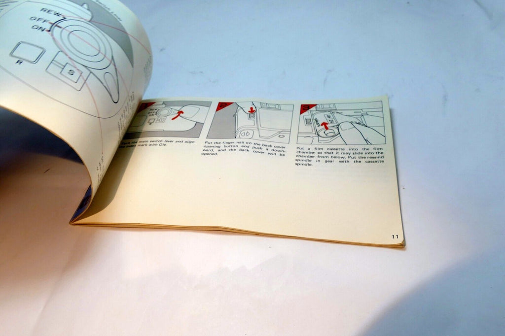 Konica C35 MF Camera Guide Booklet/Manual  English EN