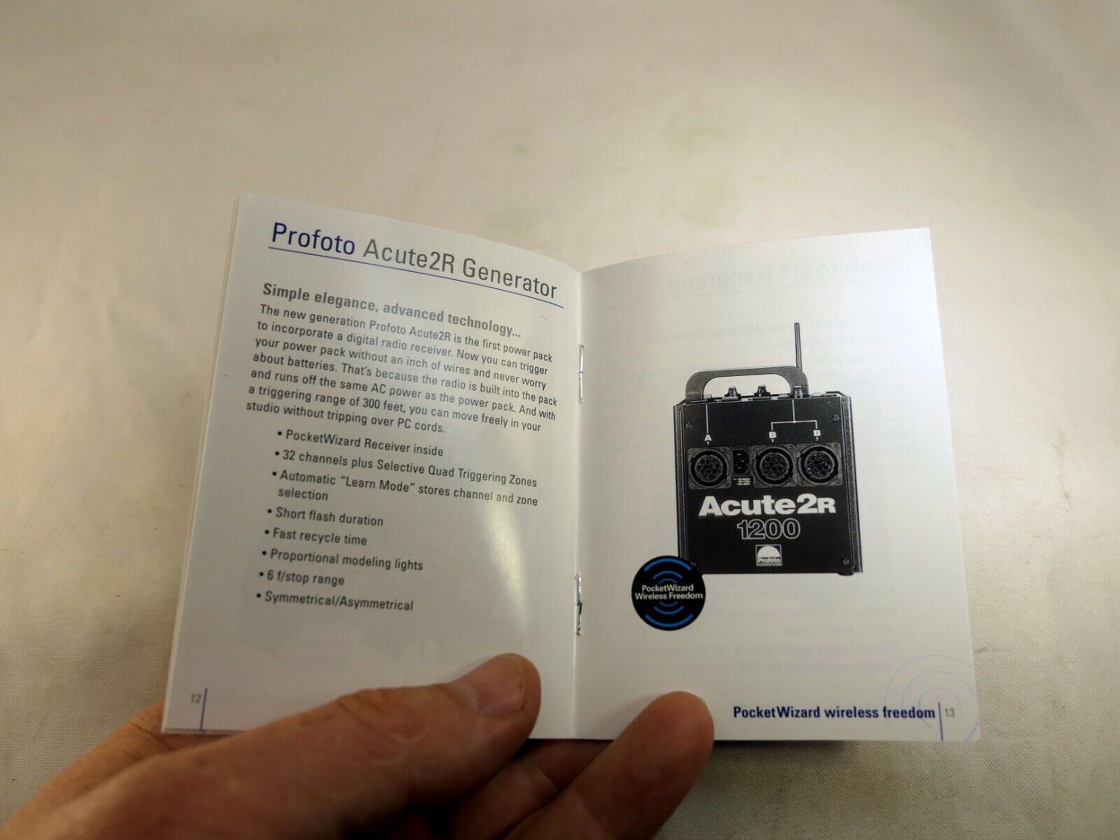 Pocket Wizard Wireless Freedom Brochure Guide  acute2R Pro Plus II