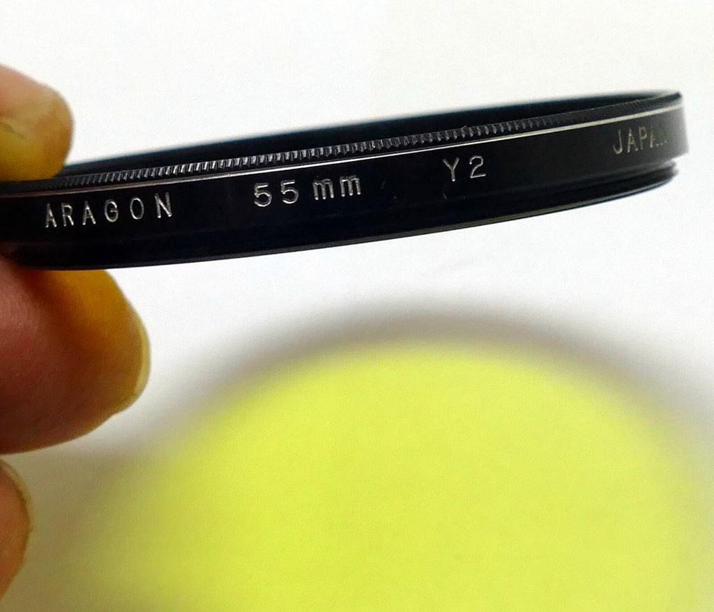 ARAGON 55mm Yellow Y2 filter -  excellent condition