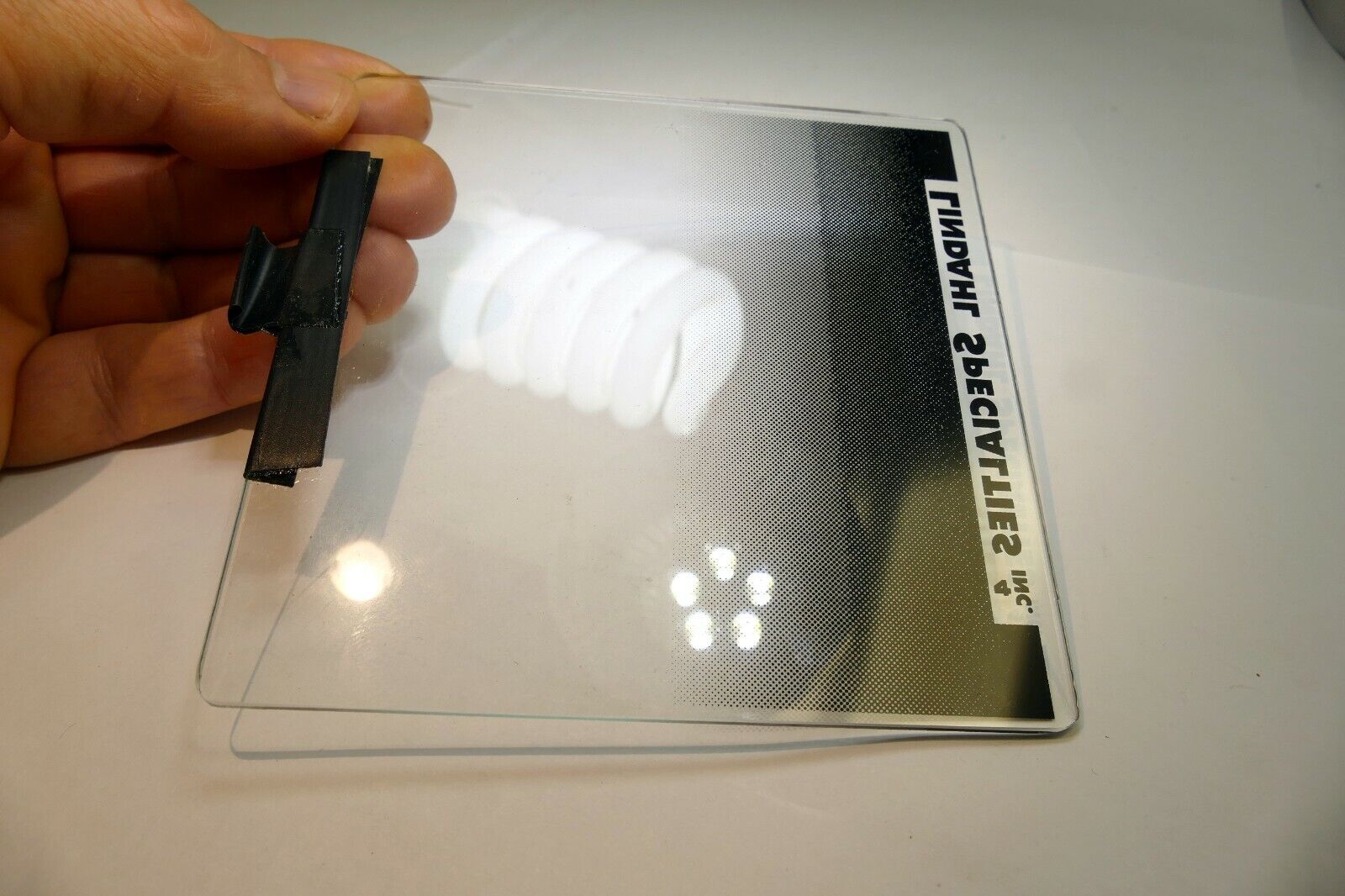 Lindahl 4.5X4.5" Bottom Neutral Density Vignette Glass Filter 