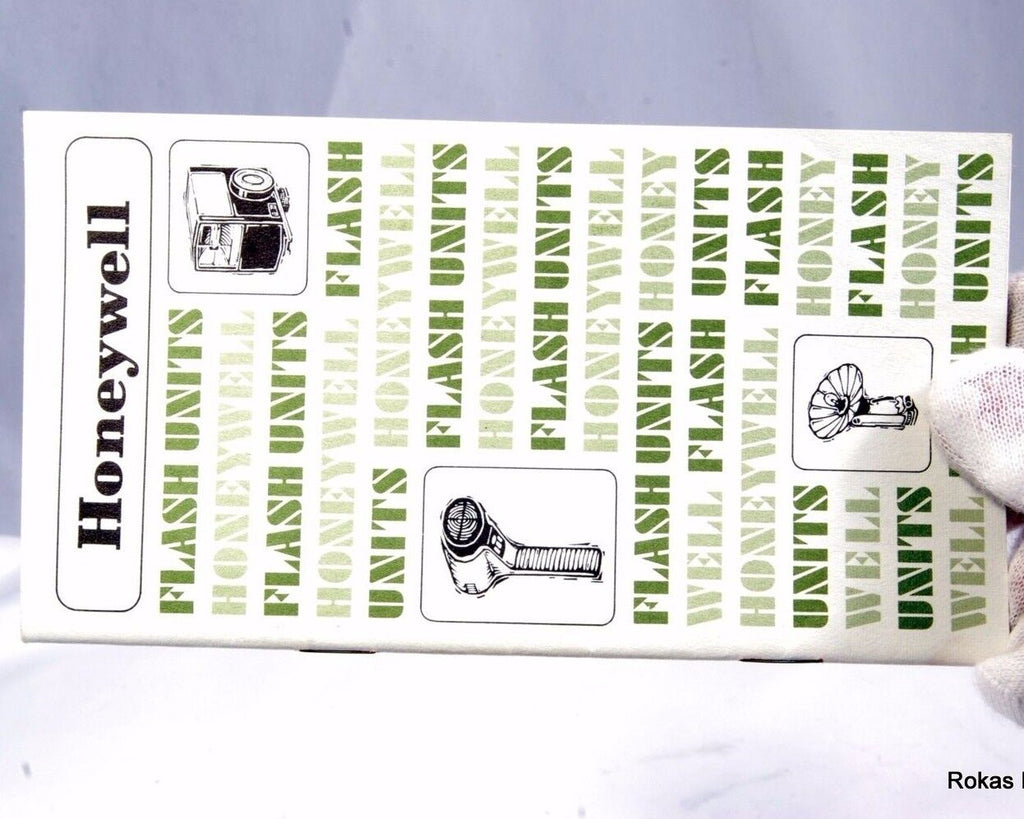 Pentax Honeywell Flash Units booklet brochure  Guide Genuine (EN) 