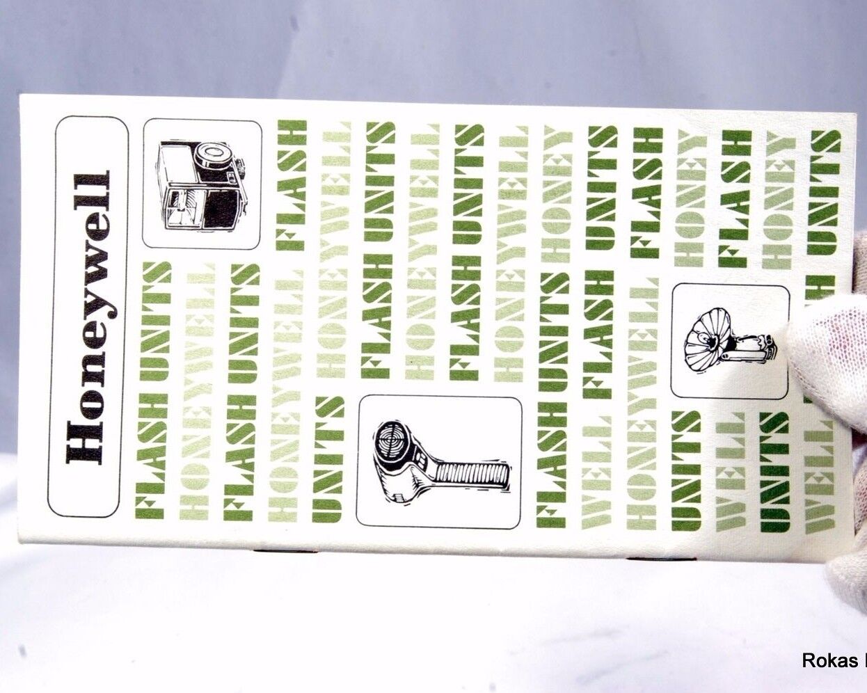 Pentax Honeywell Flash Units booklet brochure  Guide Genuine (EN) 