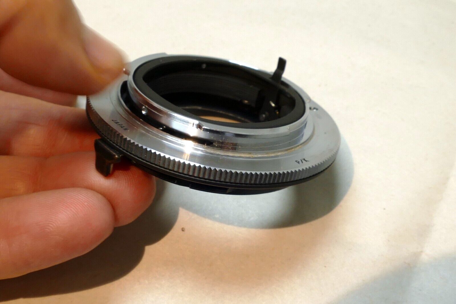 Tamron Adaptall Lens to Pentax P/K Camera mount adapter Ring Black - Genuine OEM