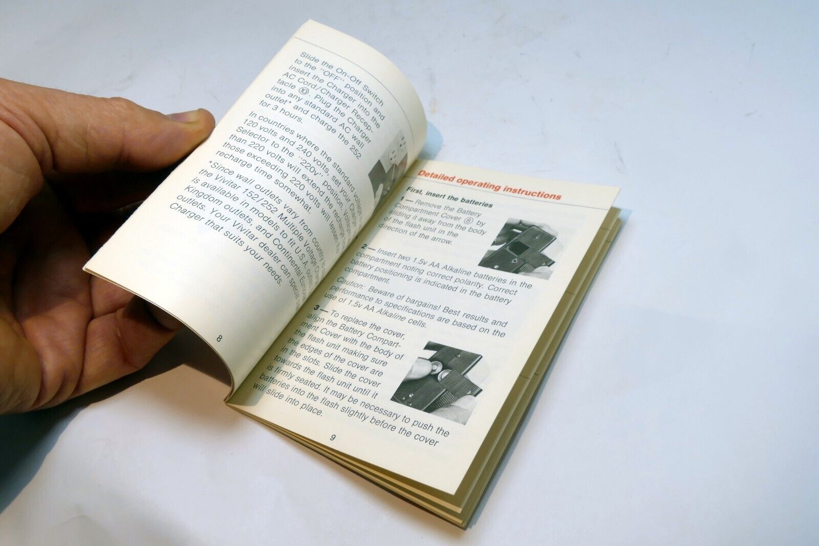 Vivitar Flash 252 Owner's manual  Instruction Guide E English