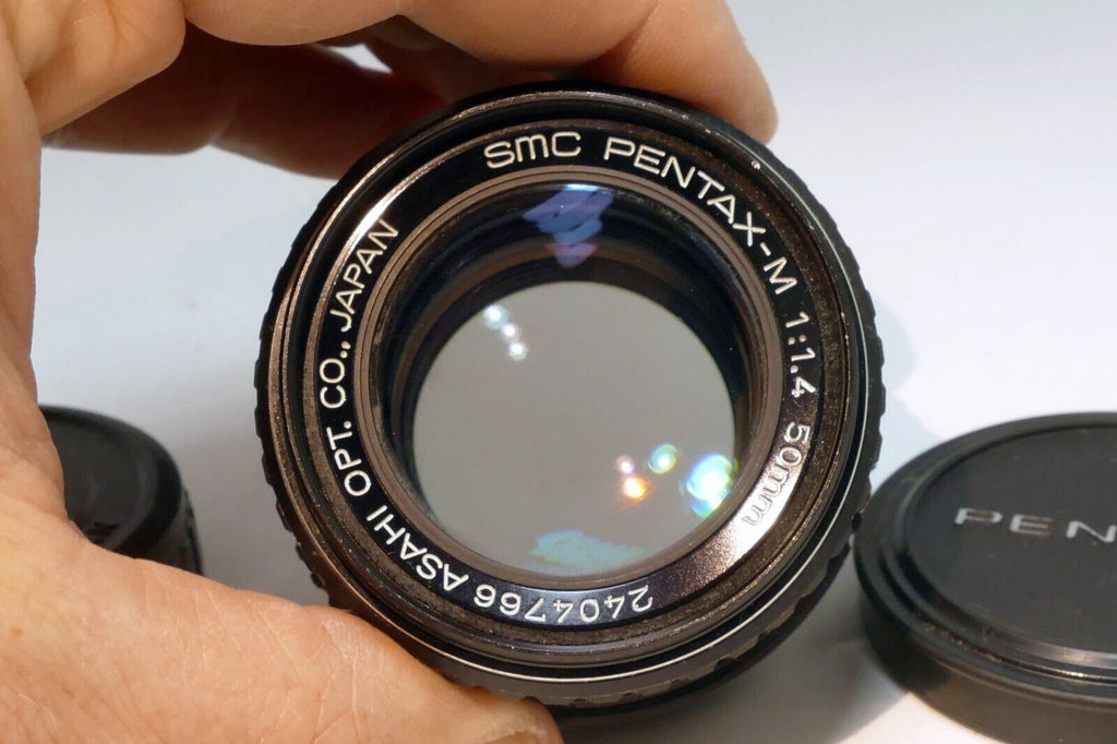 Pentax SMC 50mm F/1.4 MF Standard Lens  Pentax-M Asahi PK prime