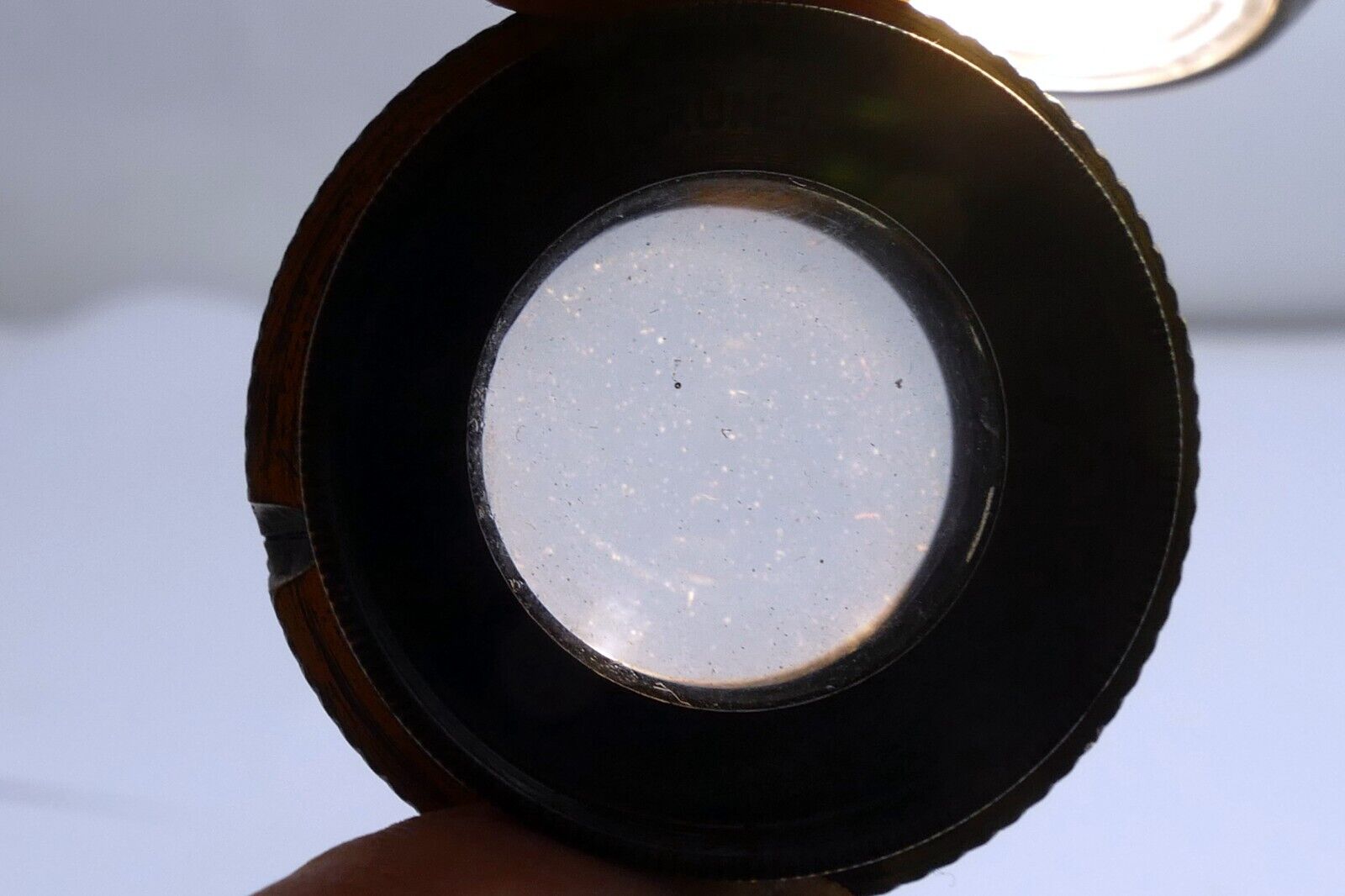 Doppel Anastigmat Oretar 13.5cm f6.8 Lens GruneBach Bonn brass 135mm