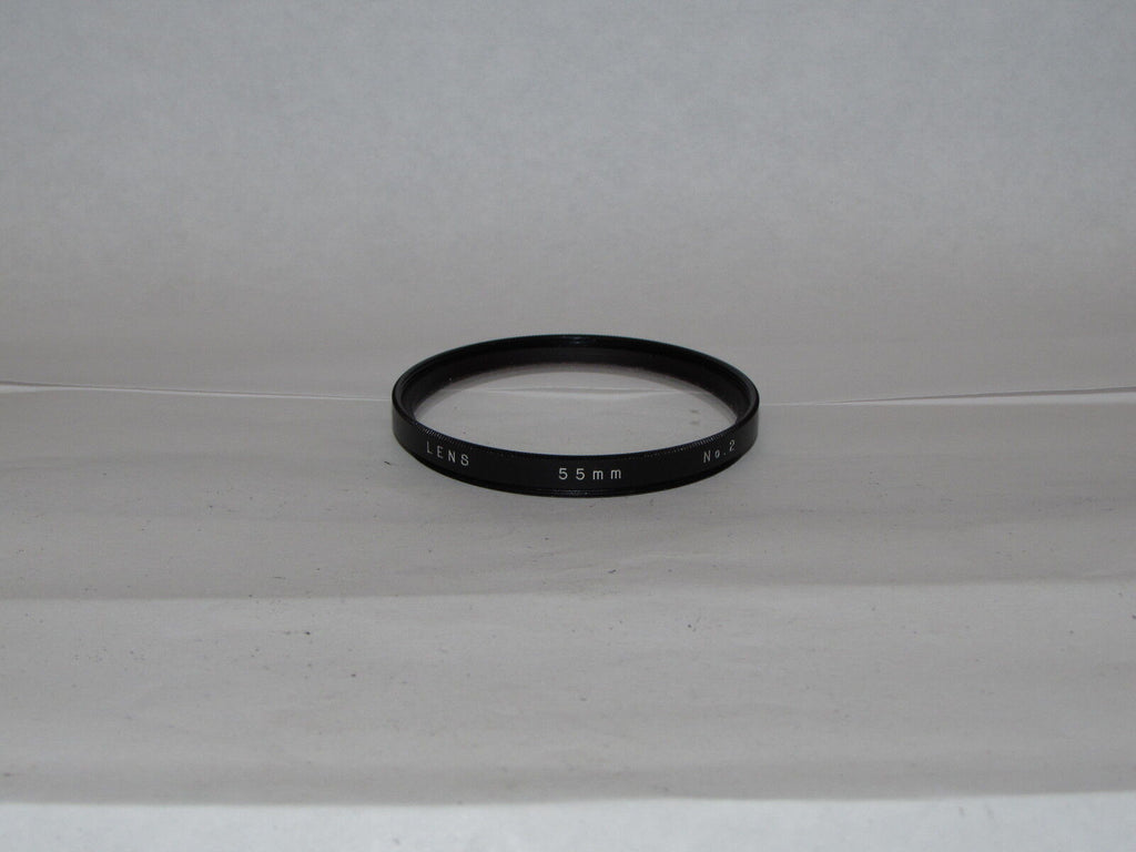 Genuine Vivitar Coated Lens No. 2 +2 Macro Close-Up 55mm Lens Filter   O33532