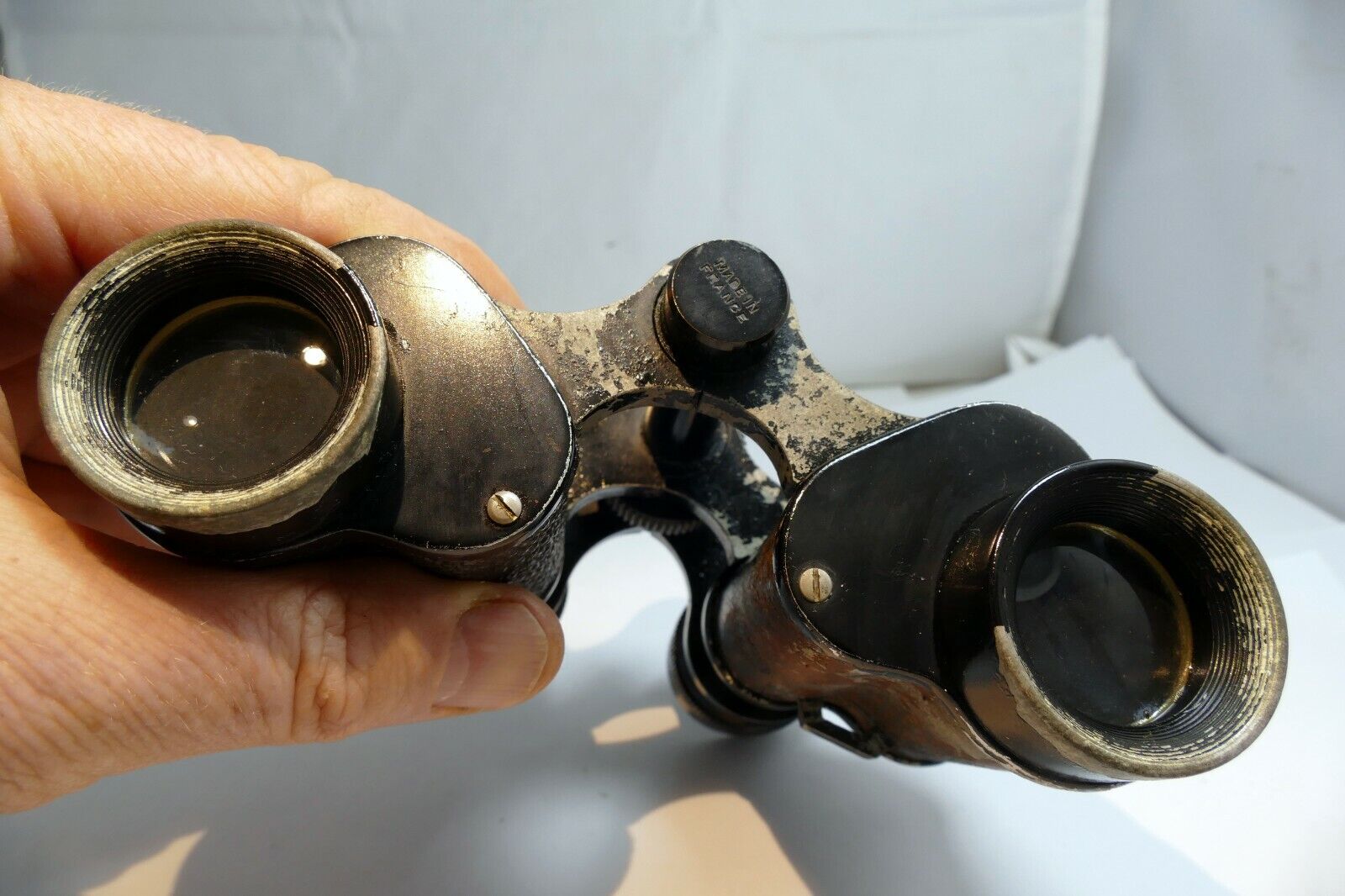 Beacon Exposition 8X26  binoculars Antique France WWII