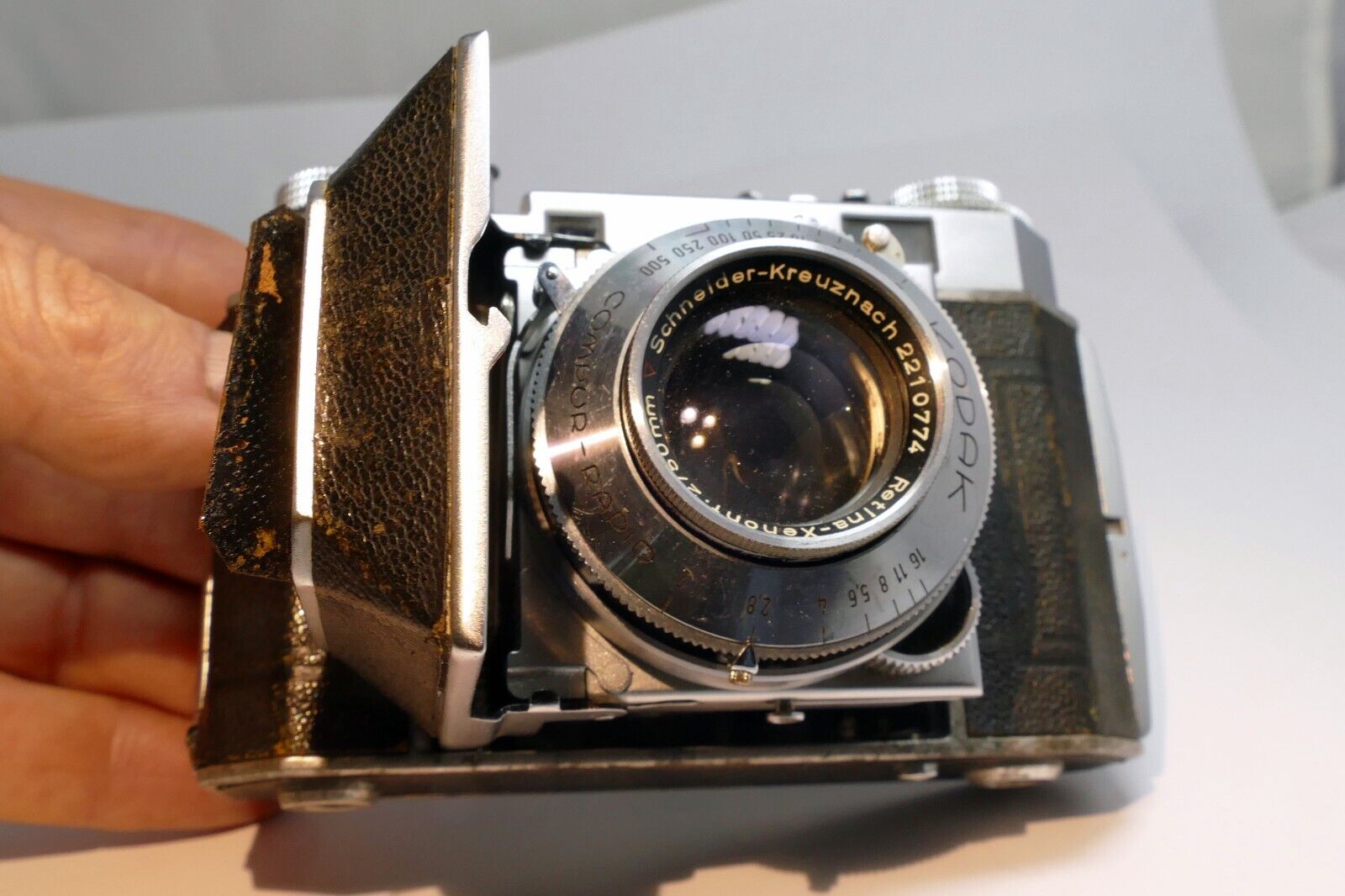 Kodak Retina II Folding Camera Retina-Xenon 50mm f2 -  untested as is