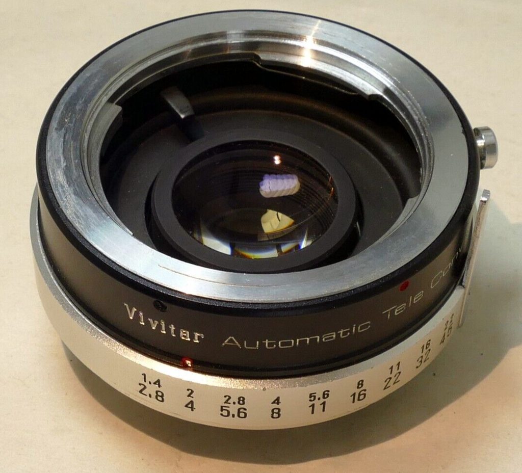 Vivitar 2X Custom Tele-Converter lens for Minolta MC 2x-5 element