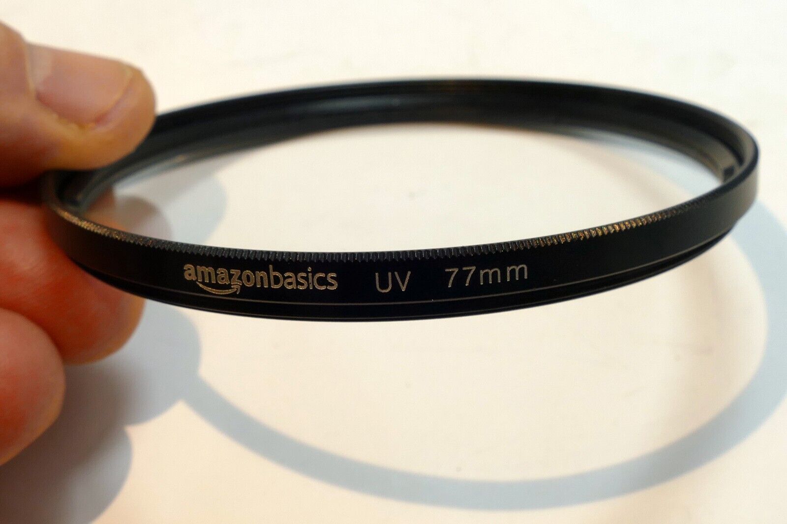 Amazon Basics 77mm UV Filter  Clear protection