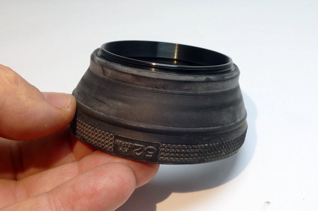 52mm Rubber Lens Hood for  50mm f1.8 collapsible double threaded