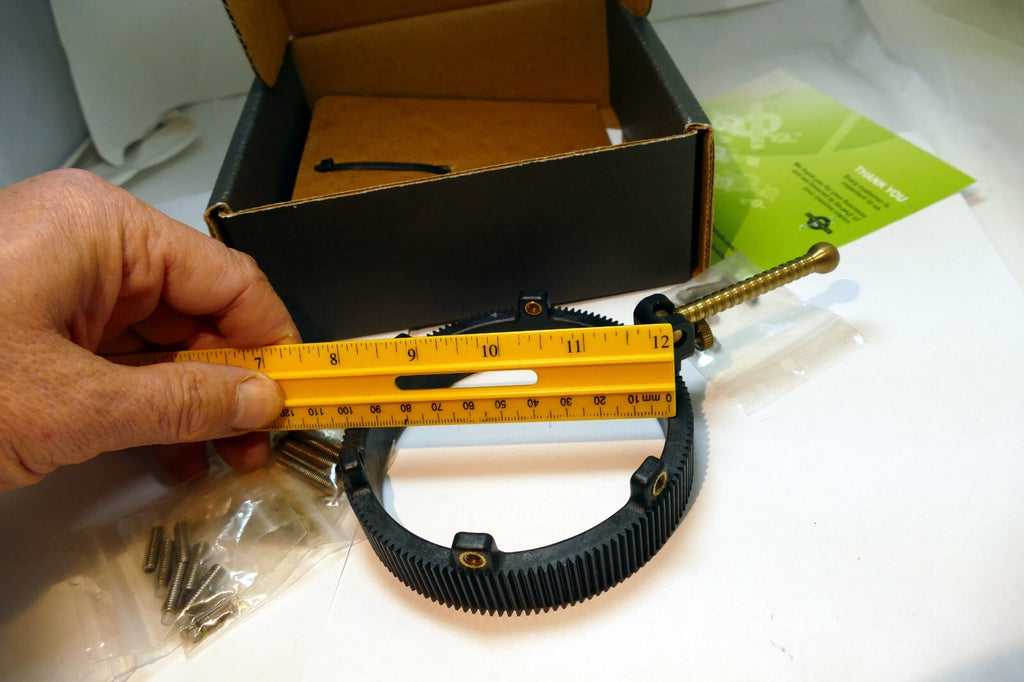 Cinevate Articulating Grip, Gear Ring for lens