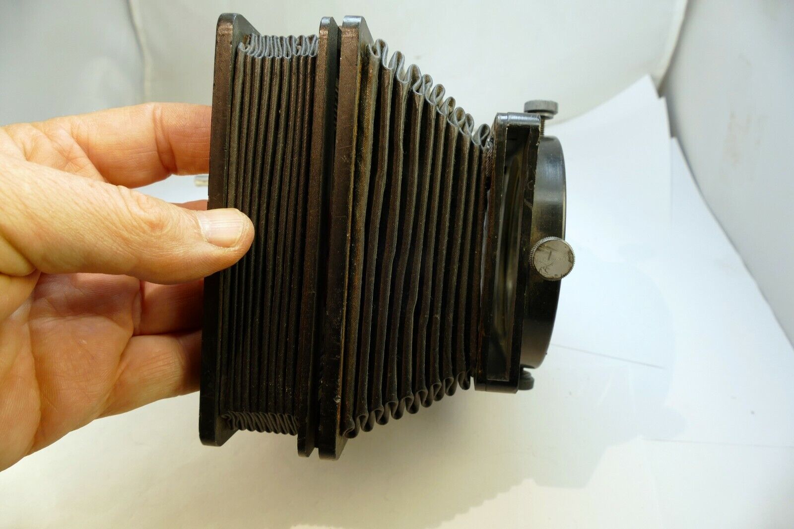 Lindahl Bellows lens Hood 43.1230 Professional Vignetter System set 4.5" filter