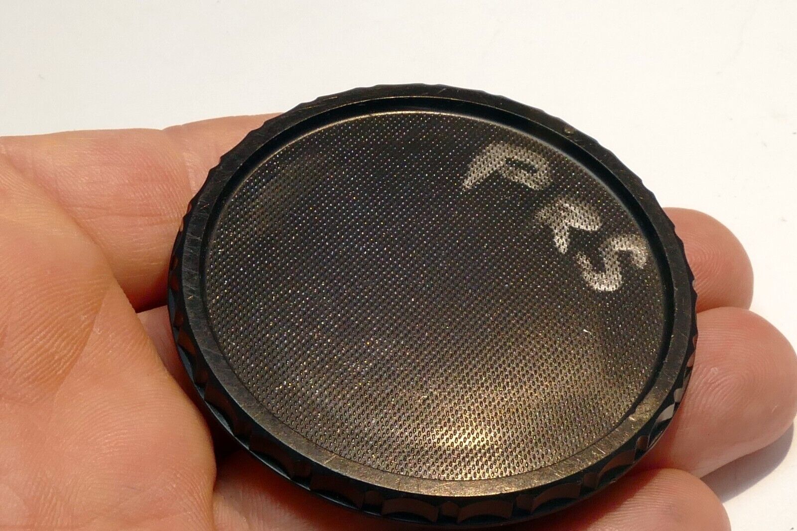 "N" Camera Dust Cap slip on type for Nikon F mount - vintage