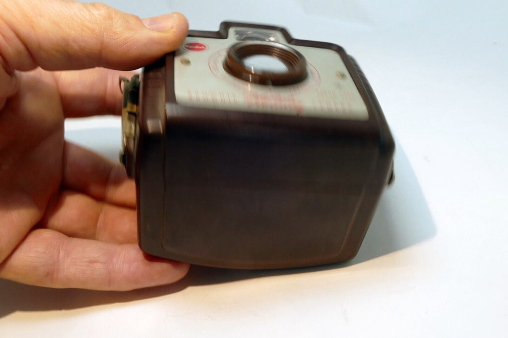 1950's Kodak Brownie Holiday Flash Camera w/ Dakon Lens use 127 film
