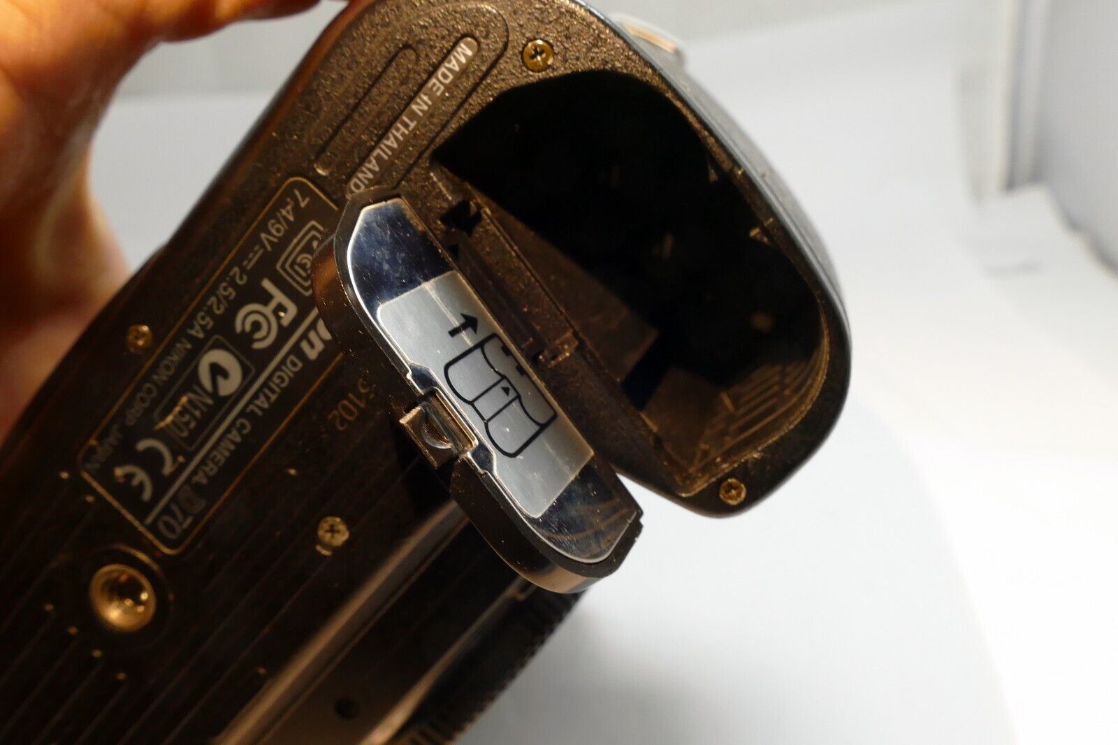 Nikon D70 Camera Body Only - CHA error  AS IS parts Repair