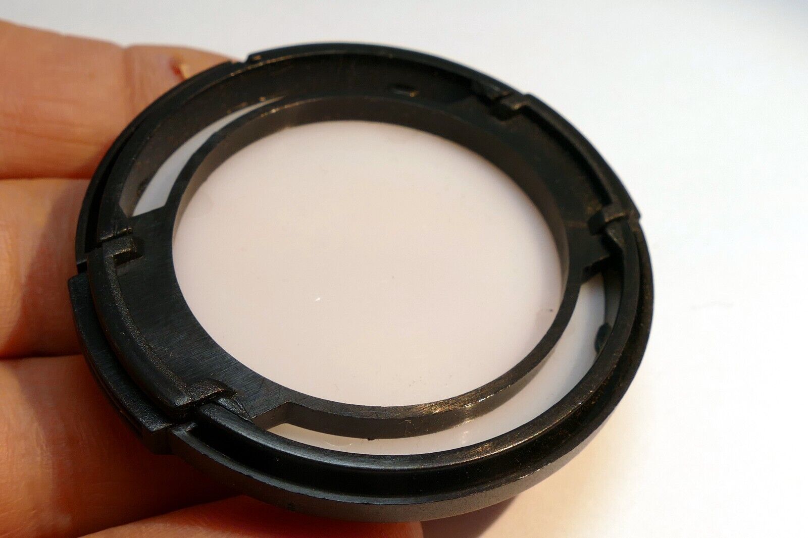 Promaster 52mm snap on type Lens Front Cap white balance translucent