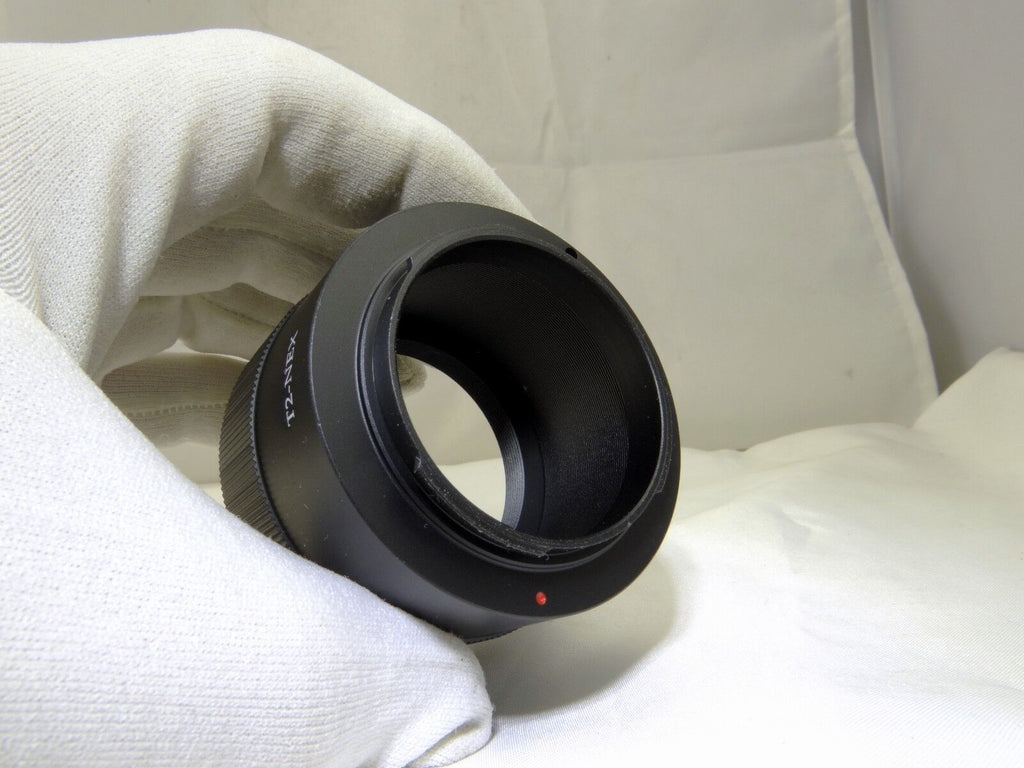 T2 to Sony E Adapter Ring Lens T-Mount NEX 5R ILCE α5100 α6300 α6400 cameras