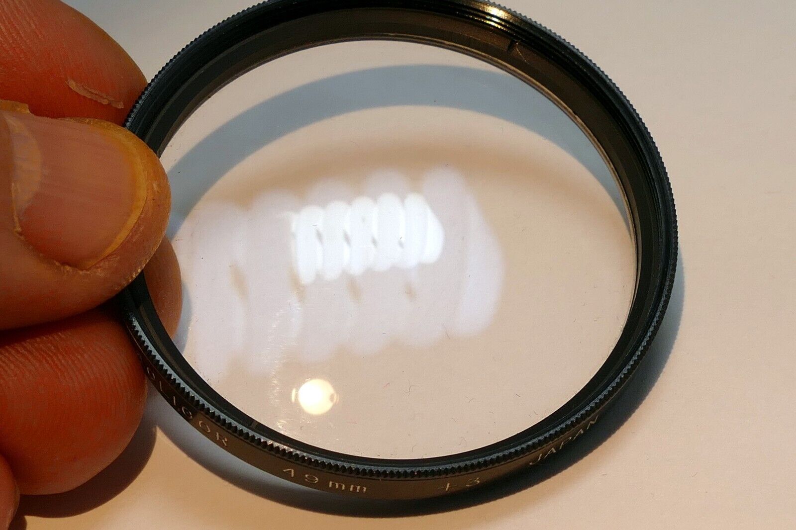 Soligor 49mm Lens Filter +3 Macro close-up lens X 3