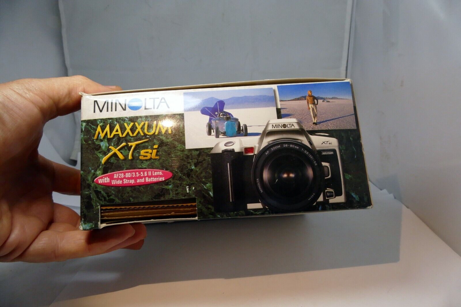 Empty Box for Minolta Maxxum XTsi camera (box only)