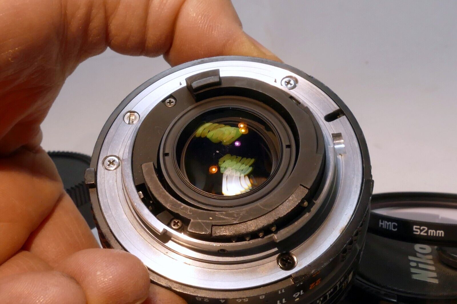 Nikon Nikkor AF 24mm F2.8 D Autofocus Lens  AS IS - parts - works manual mode