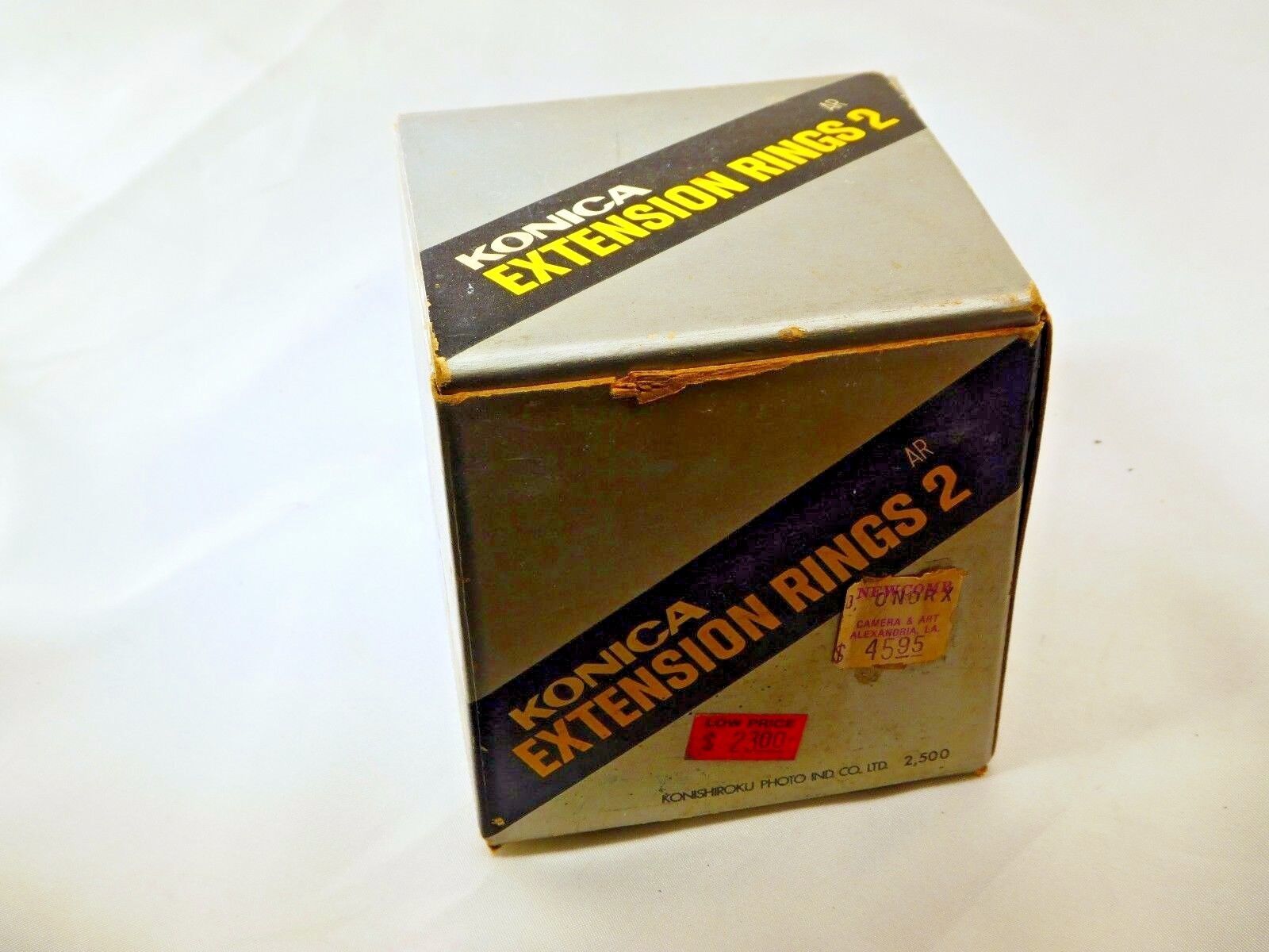 Empty Box  for Konica Extension Rings 2 AR mount  Lens