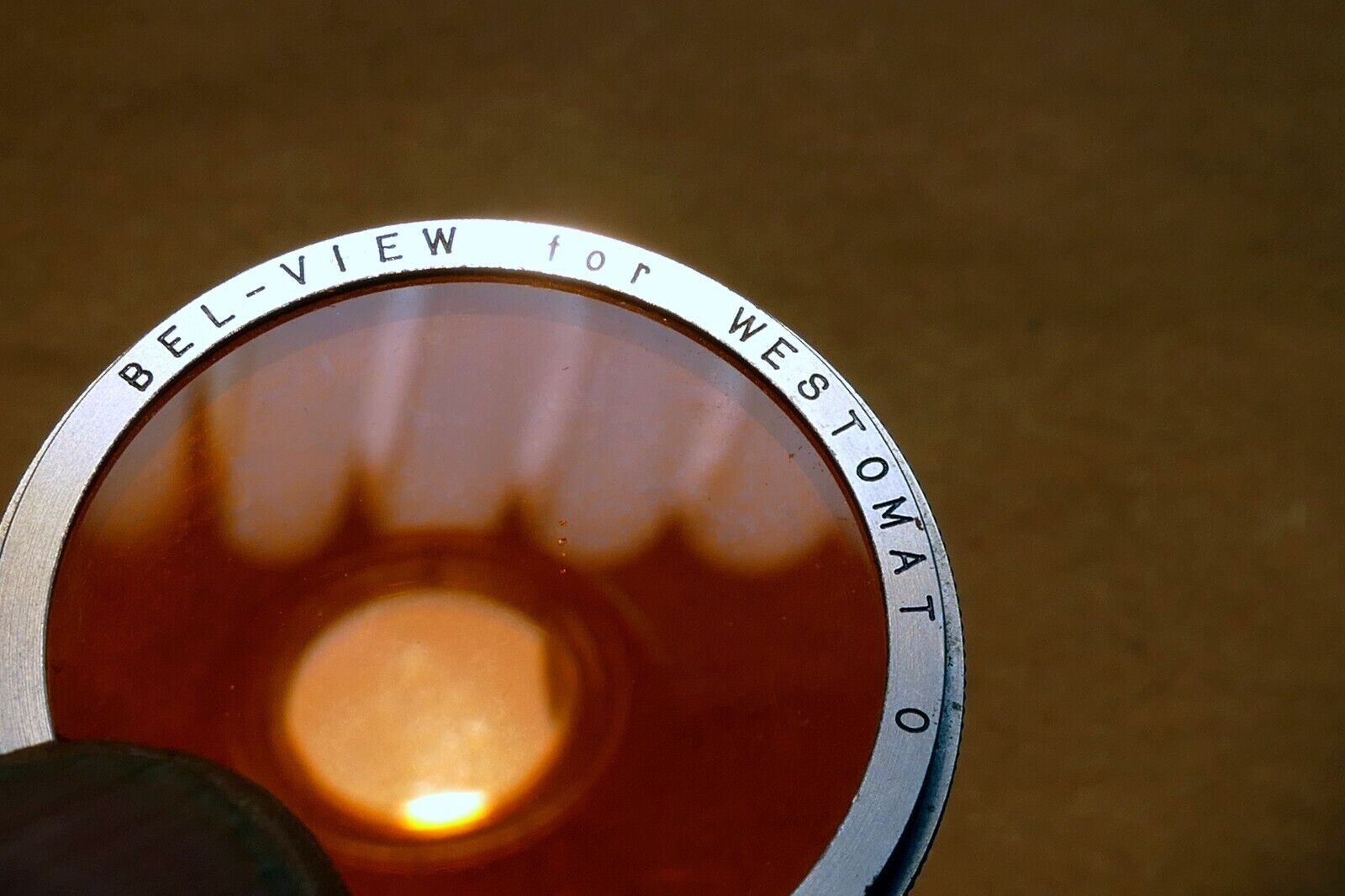 30mm OD Bel-View O Amber Orange Filter for Westomat Terionon F3.5 45mm