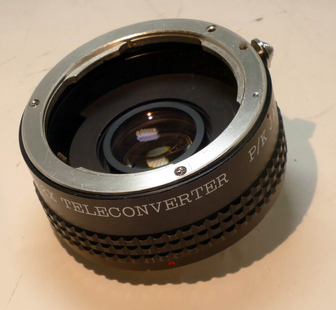 Dejur 2X Lens Teleconverter for Pentax K (PK) mount manual focus K1000