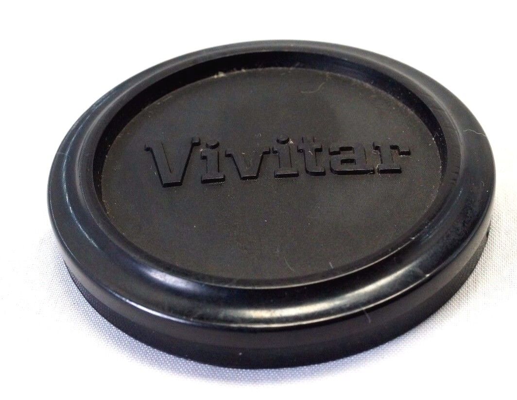 Vivitar 49mm Lens Cap snap on type -  slip on type 51mm ID Genuine Vintage