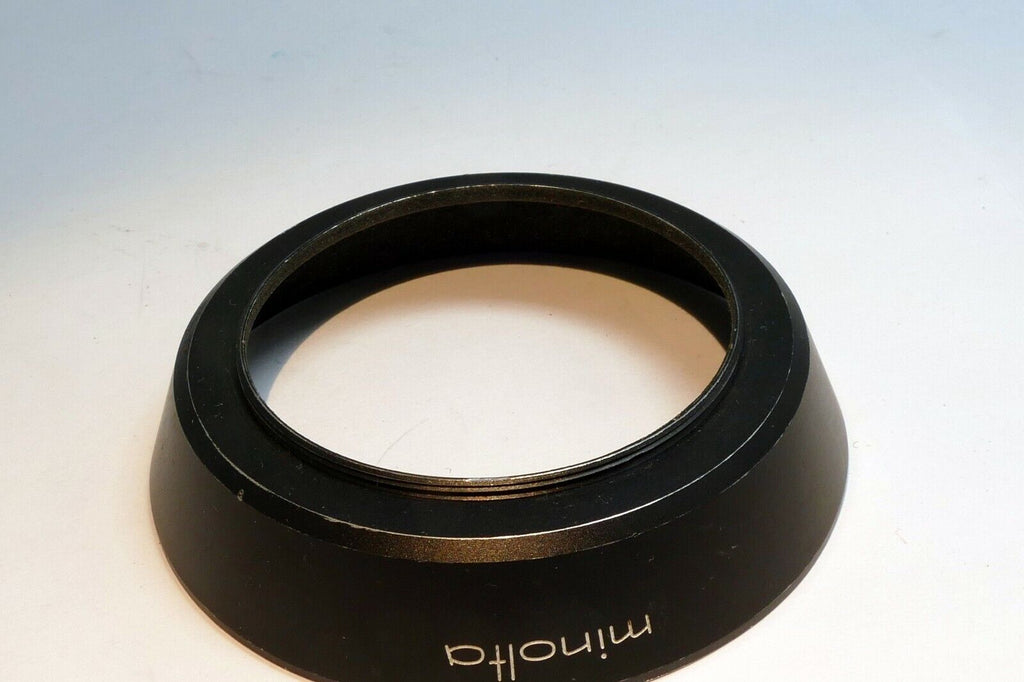 55mm Minolta MD 28mm f3.5 Lens Hood  Shade screw in W Rokkor SI f2.0-X